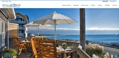 website design for bed and breakfast inns, chamber of commerce, boutique hotels, restaurants, etc.!